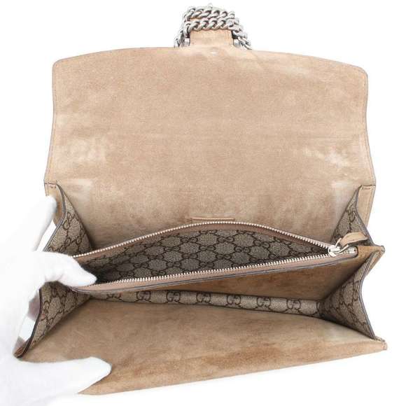 Gucci Chain Shoulder Bag Dionysus GG Small 400249 GUCCI Dionysus Bag - Picture 8 of 15